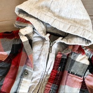 Calvin Klein • Hooded Flannel
